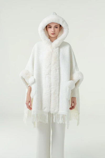 Top Woman’s Poncho for Winter  Hollywood Star Celebrity Red Carpet