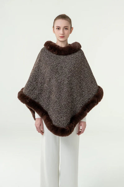 High-End Designer Sale Scottish Cashmere Cape Winter Poncho  and Sweatshirts for Sale