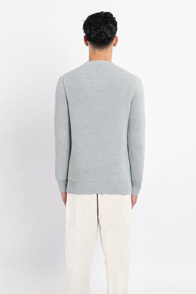 Lucchi Italy Men's Cardigan - Grey
