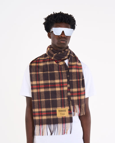 100% Pure Lambswool Scarf Thomson Black