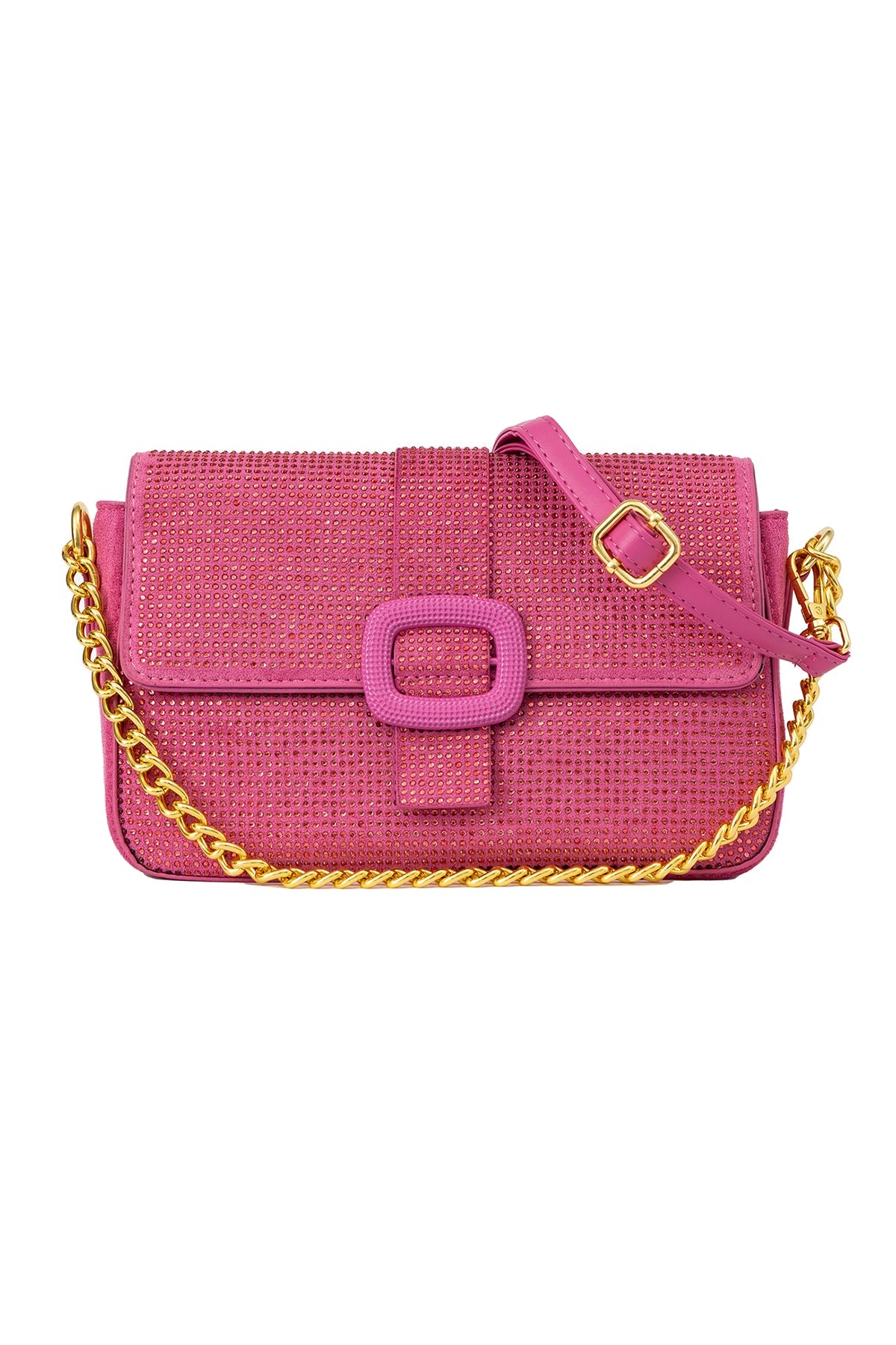 Lucchi Italy Women's Handbag Design - Crystal Hot Pink