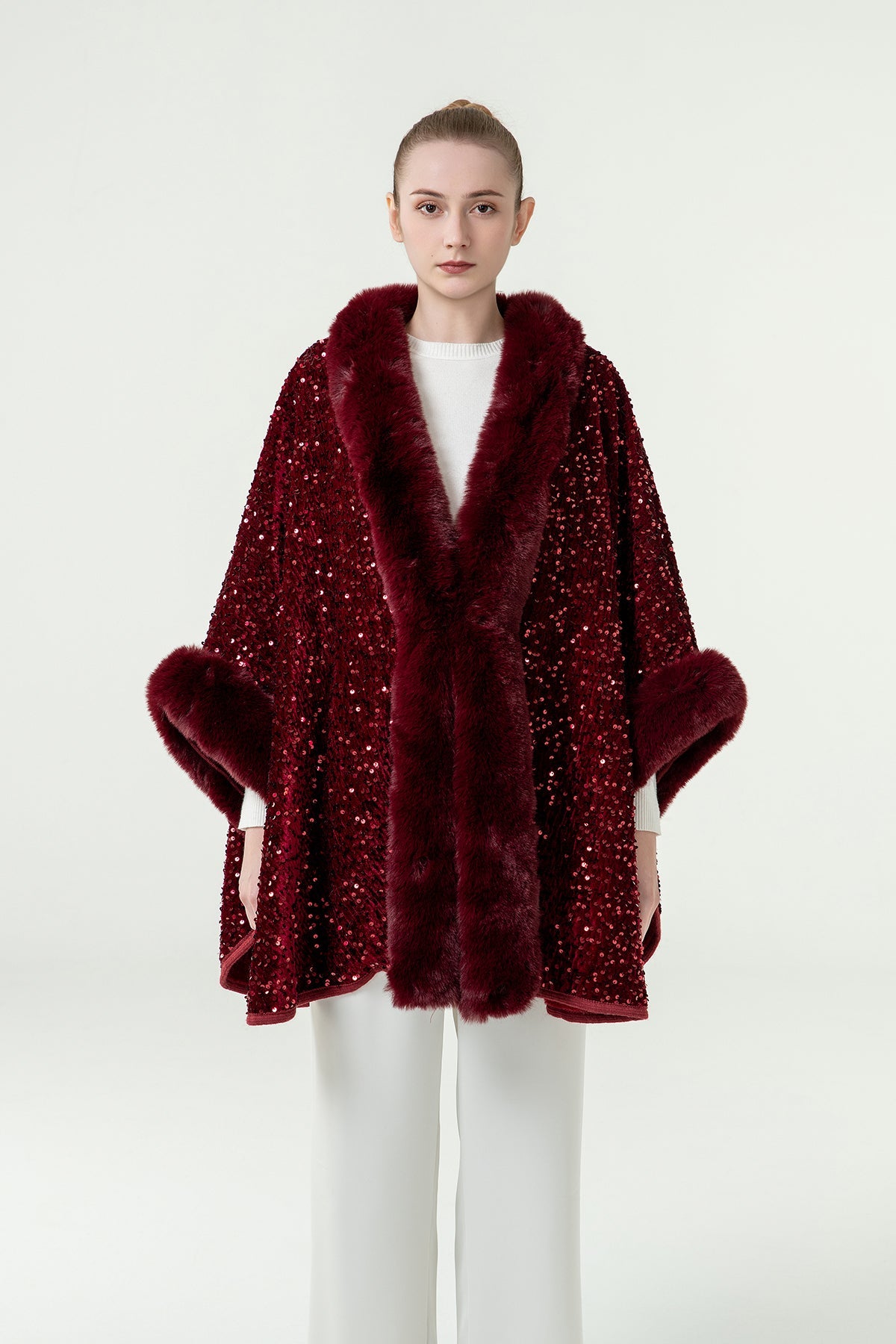 Lucchi Italy Women's Cape - Red