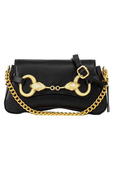Lucchi Italy Women's Handbag Design - Black Style 14