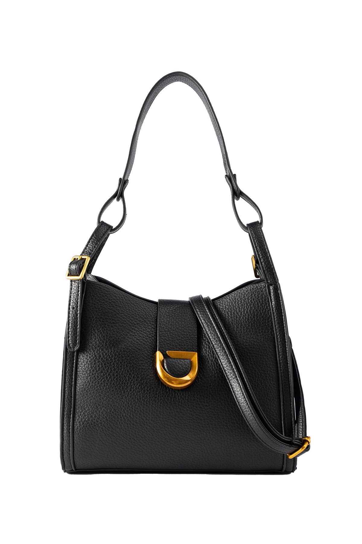 Lucchi Italy Women's Handbag Design - Black Style 10