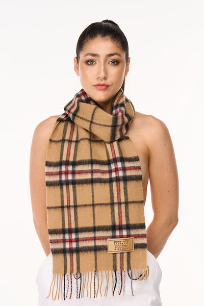 Lucchi Italy Scarf Scottish Design 100% Pure Lambswool