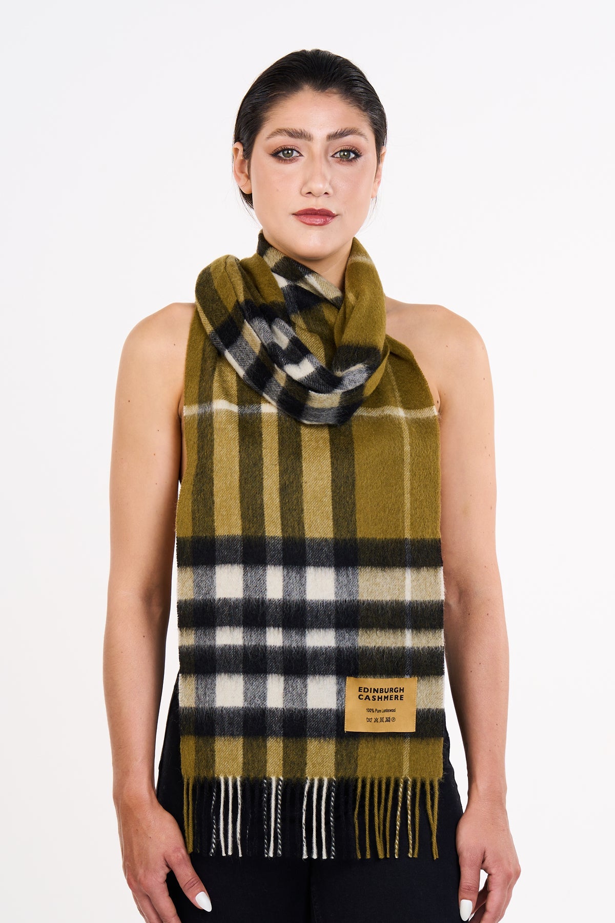 Lucchi Italy Scarf DC Check Luxury