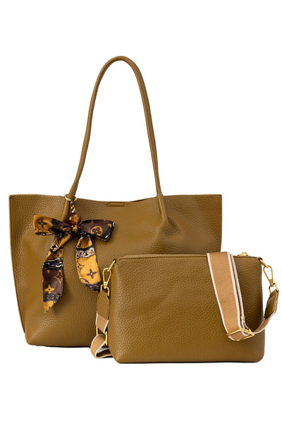 Lucchi Italy Women's Handbag Design - Mustard Style 1