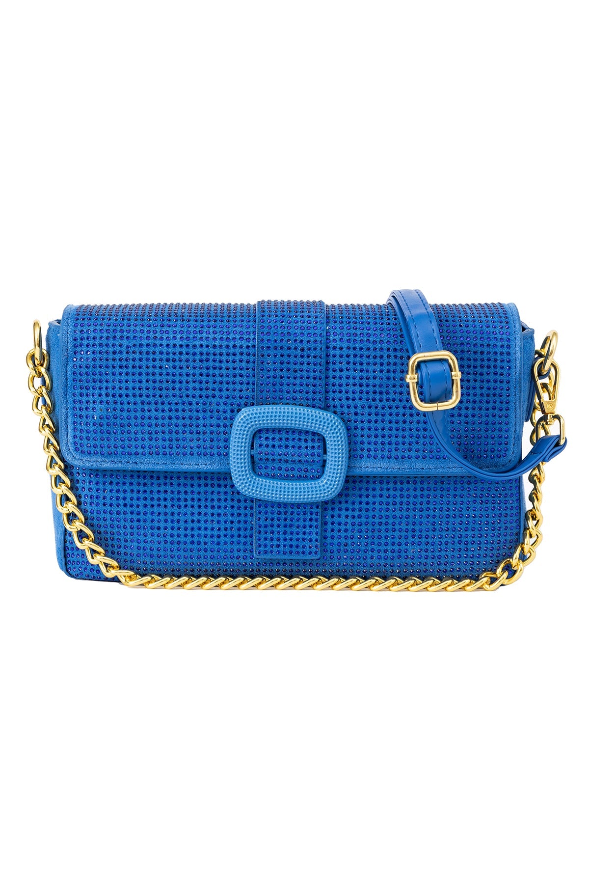 Lucchi Italy Women's Handbag Design - Crystal Blue