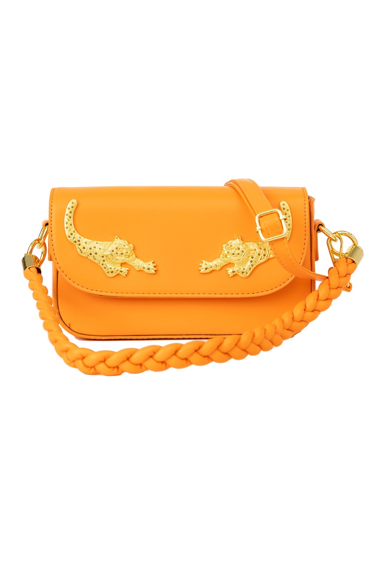Lucchi Italy Women's Handbag Design - Orange Style 1