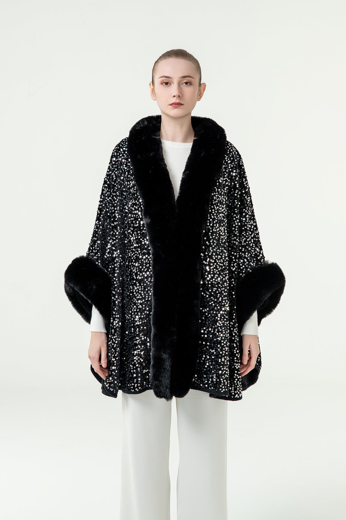 Lucchi Italy Women's Cape - Black