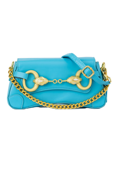 Lucchi Italy Women's Handbag Design - Blue Style 3