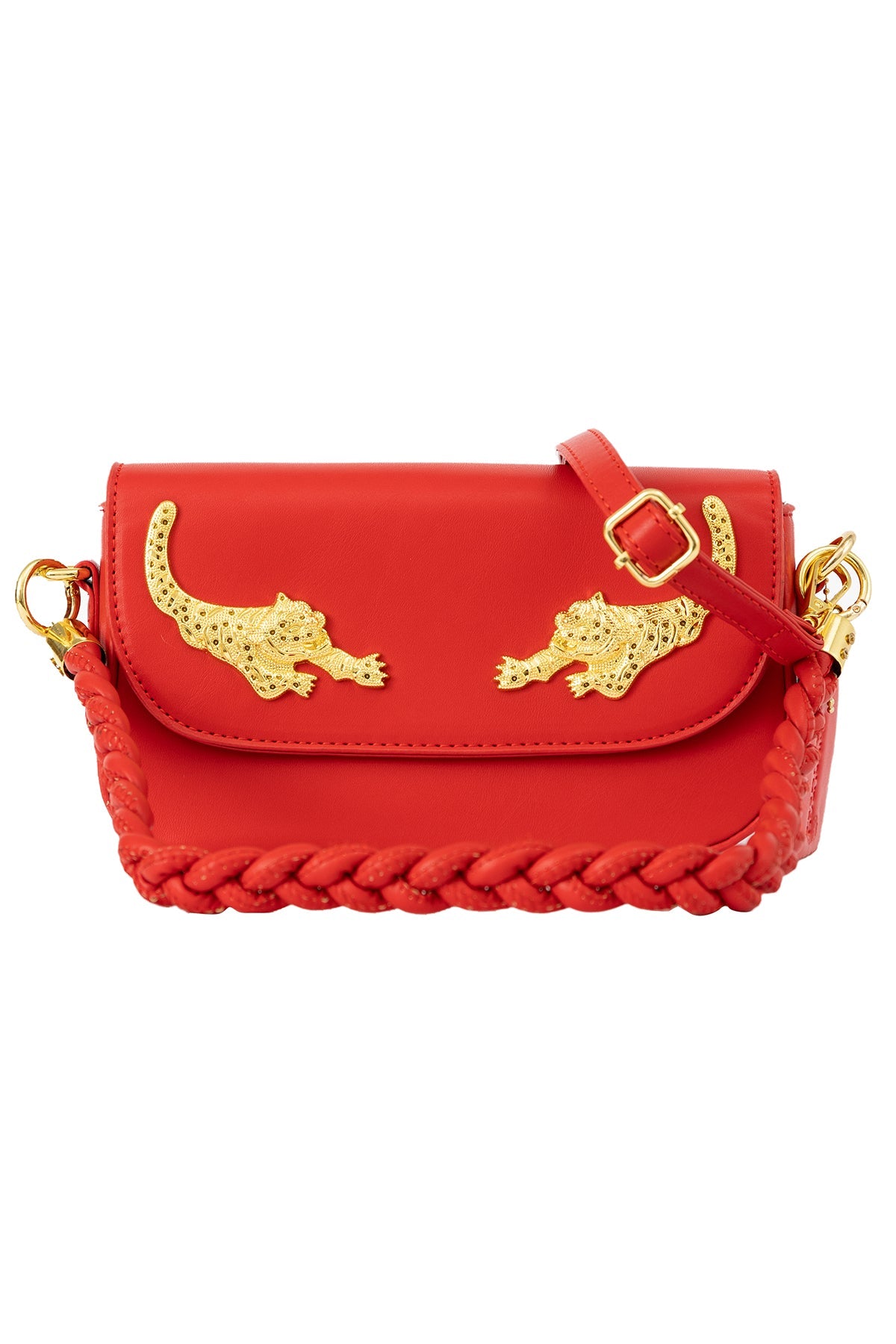 Lucchi Italy Women's Handbag Design - Red Style 1