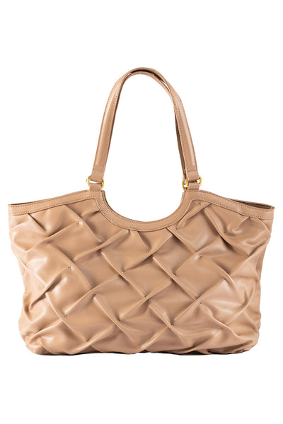 Lucchi Italy Women's Handbag Design - Beige Style 1