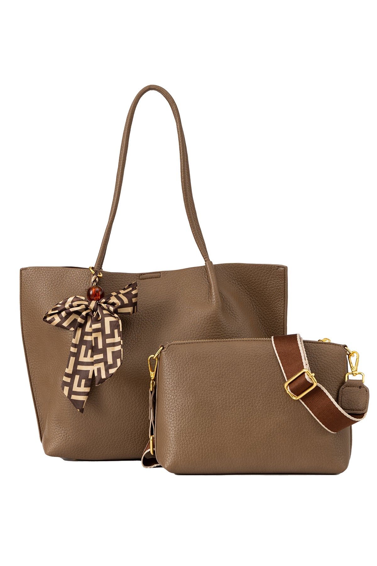 Lucchi Italy Women's Handbag Design - Chocolate Style 3