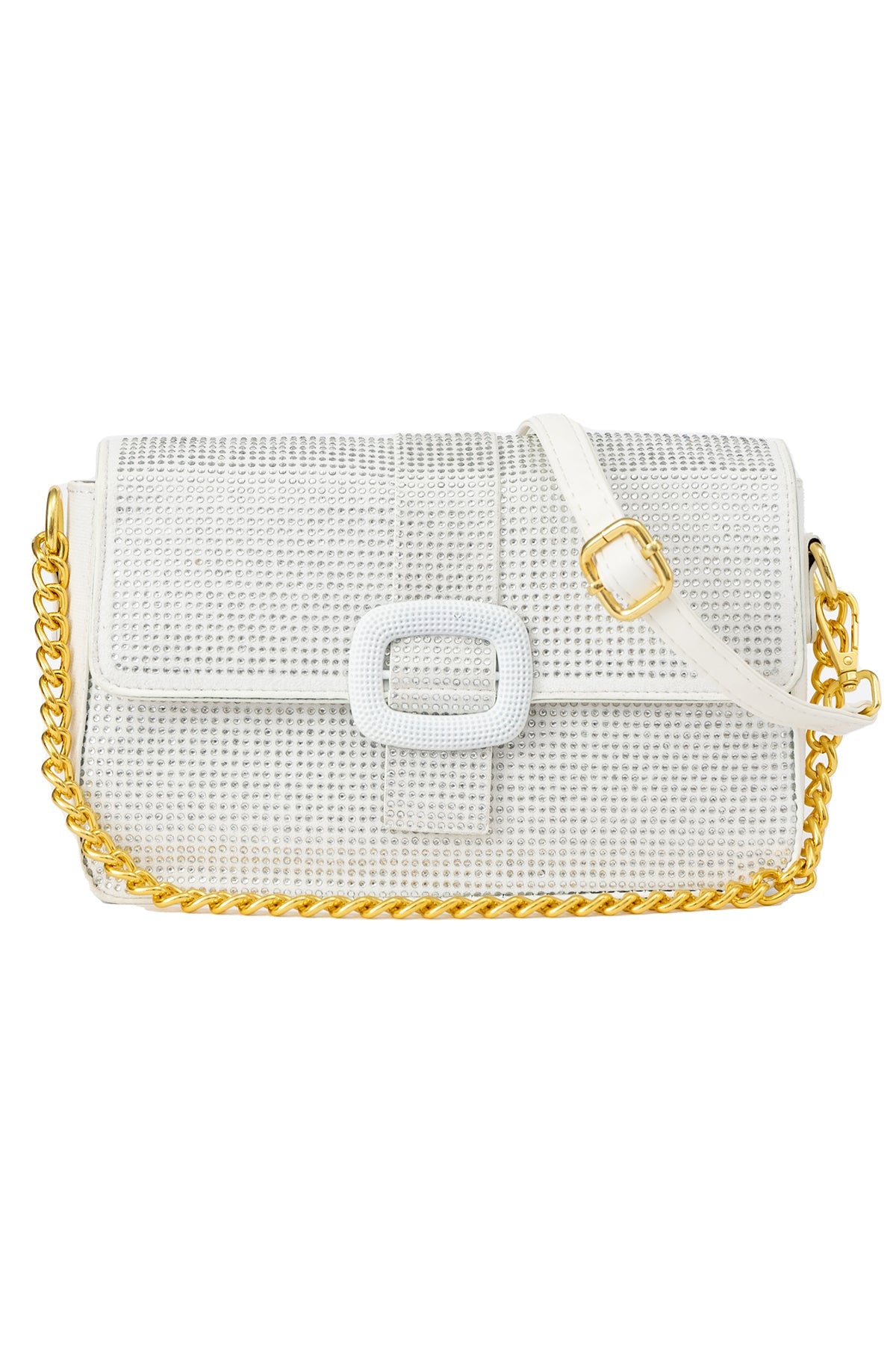 Lucchi Italy Women's Handbag Design - Crystal White