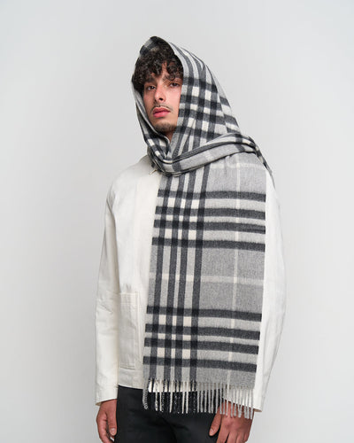 Cashmere Designer Scarf Iconic DC Classic