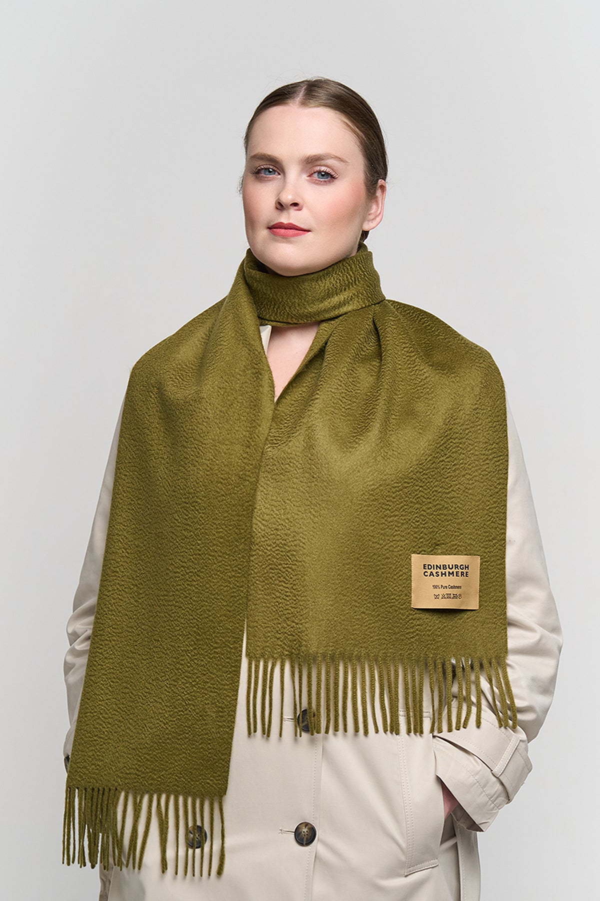 DC Scott Cashmere Scarf Green