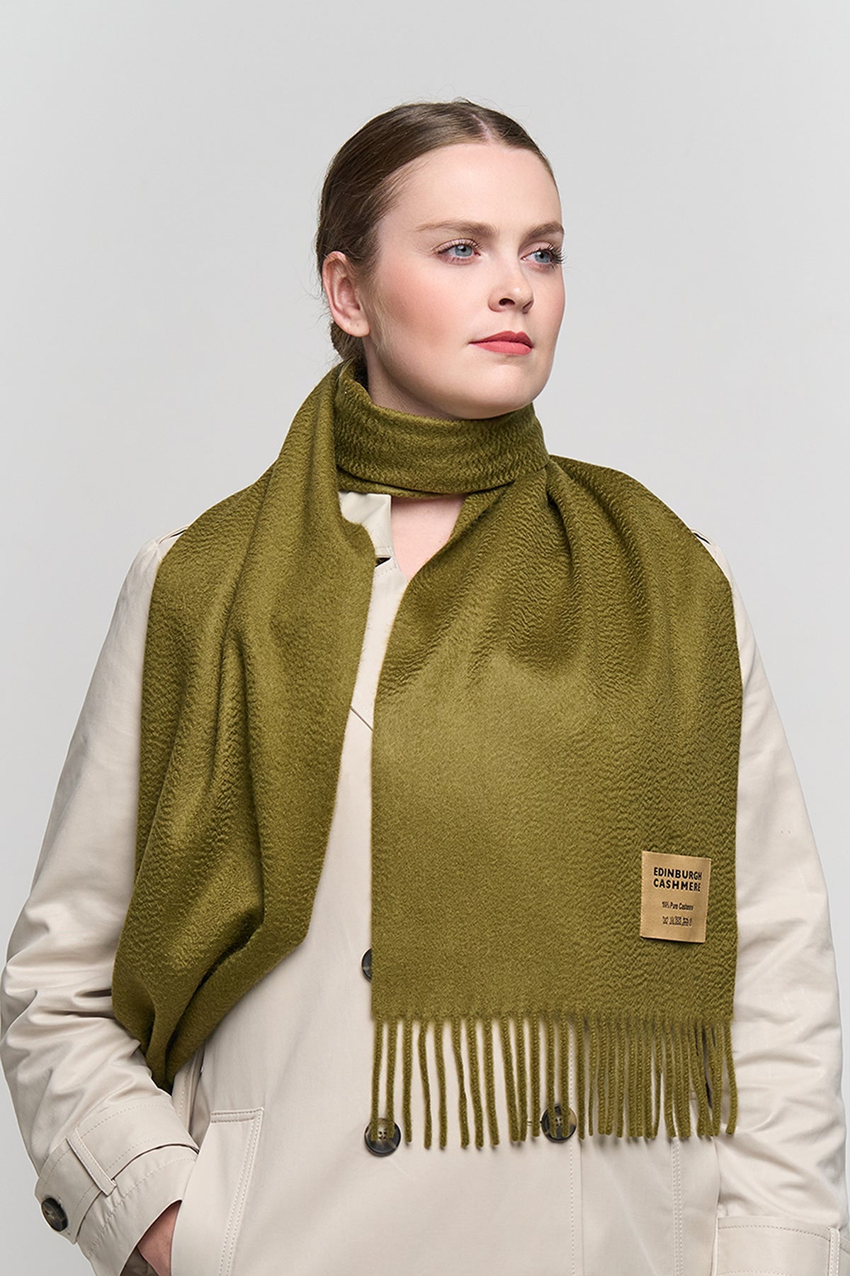 DC Scott Cashmere Scarf Green