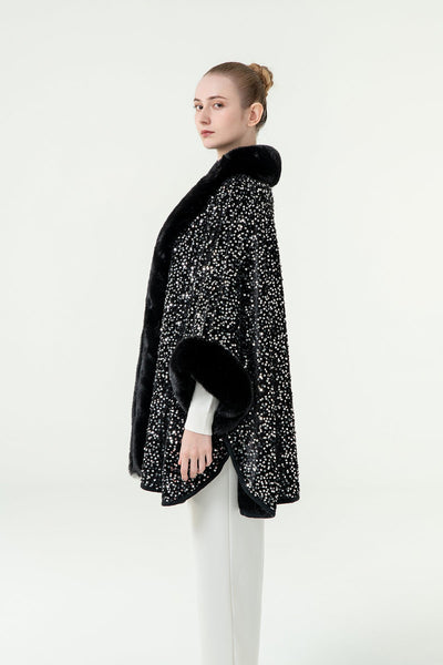Lucchi Italy Women's Cape - Black