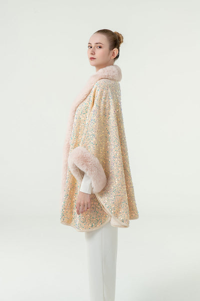 Lucchi Italy Women's Cape - Pink