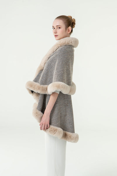 Lucchi Italy Women's Cape - Grey