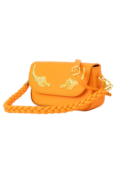 Lucchi Italy Women's Handbag Design - Orange Style 1