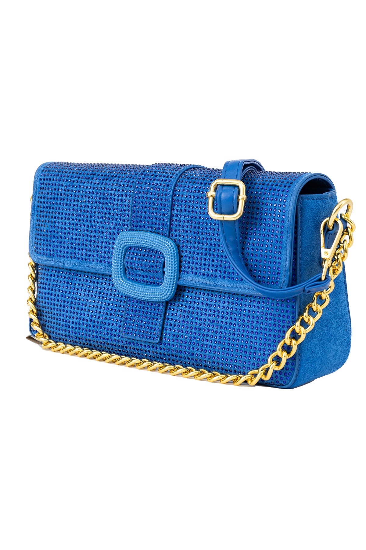 Lucchi Italy Women's Handbag Design - Crystal Blue