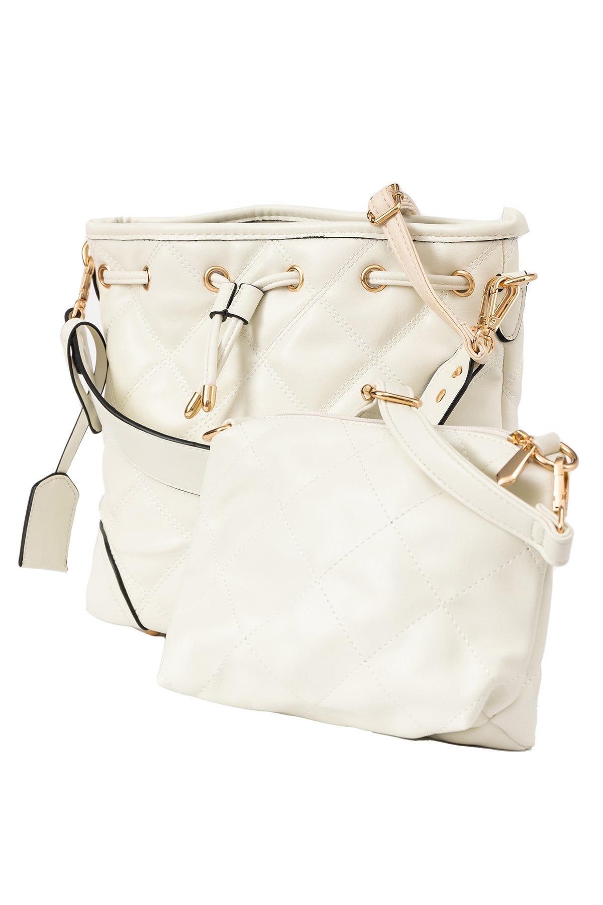 Lucchi Italy Women's Handbag Design - Off White Style 5
