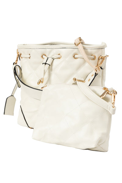 Lucchi Italy Women's Handbag Design - Off White Style 5