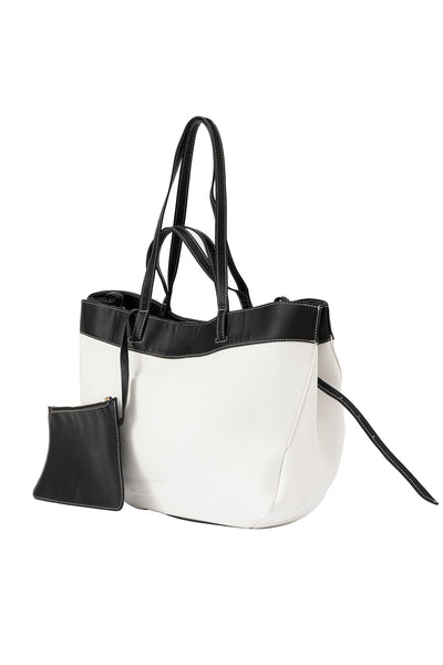 Lucchi Italy Women's Handbag Design - Black/White
