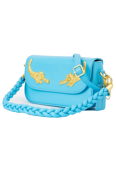 Lucchi Italy Women's Handbag Design - Blue Style 2