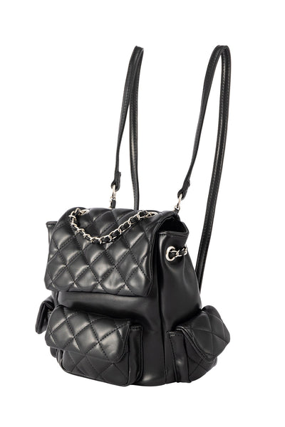 Lucchi Italy Women's Handbag Design - Black Style 23
