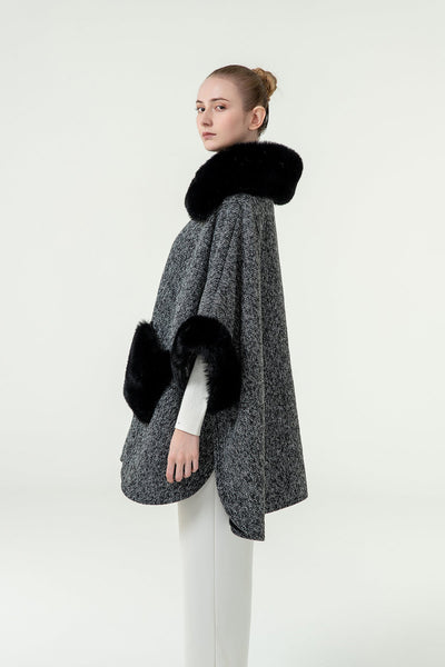 Lucchi Italy Women's Cape - Black