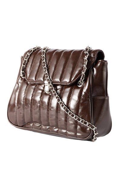 Lucchi Italy Women's Handbag Design - Brown Style 1