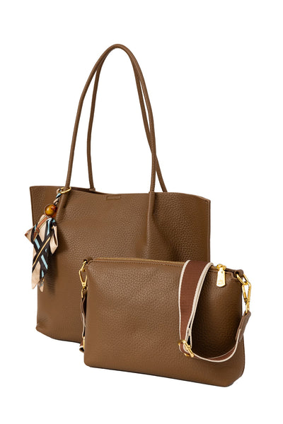 Lucchi Italy Women's Handbag Design - Dark Brown