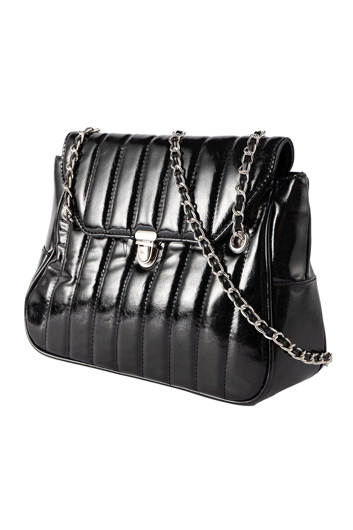 Lucchi Italy Women's Handbag Design - Black Style 6