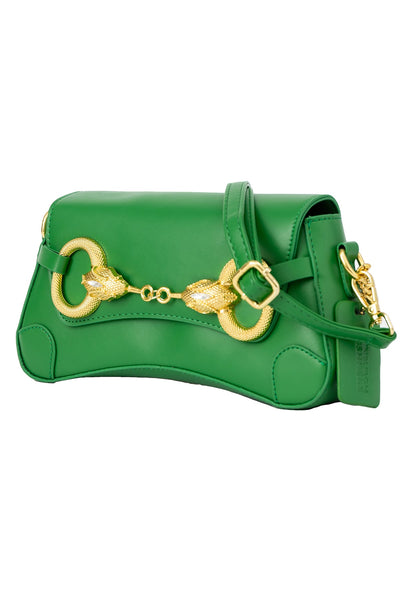 Lucchi Italy Women's Handbag Design - Green Style 2