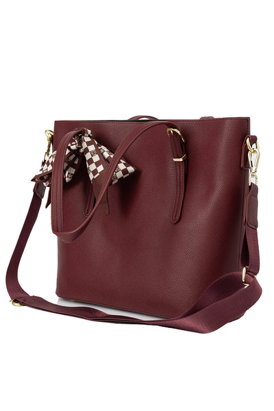 Lucchi Italy Women's Handbag Design - Purple Style 2