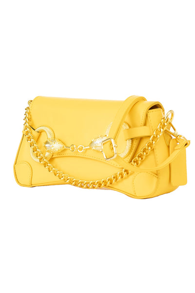 Lucchi Italy Women's Handbag Design - Yellow