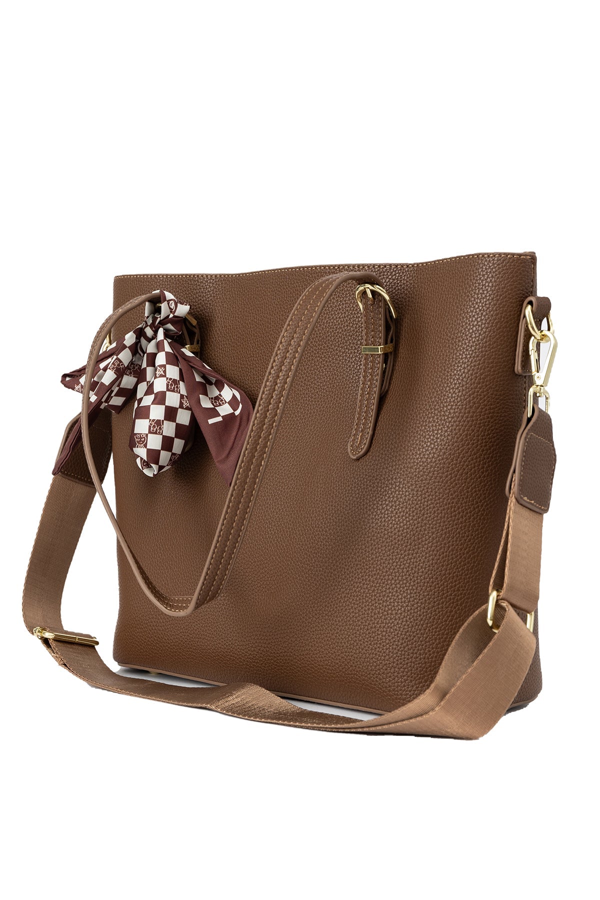 Lucchi Italy Women's Handbag Design - Chocolate Style 2