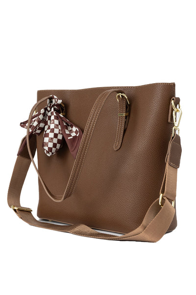 Lucchi Italy Women's Handbag Design - Chocolate Style 2