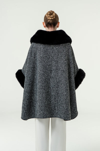 Lucchi Italy Women's Cape - Black