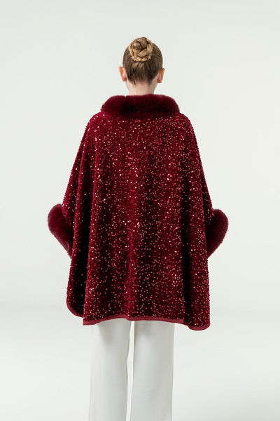 Lucchi Italy Women's Cape - Red