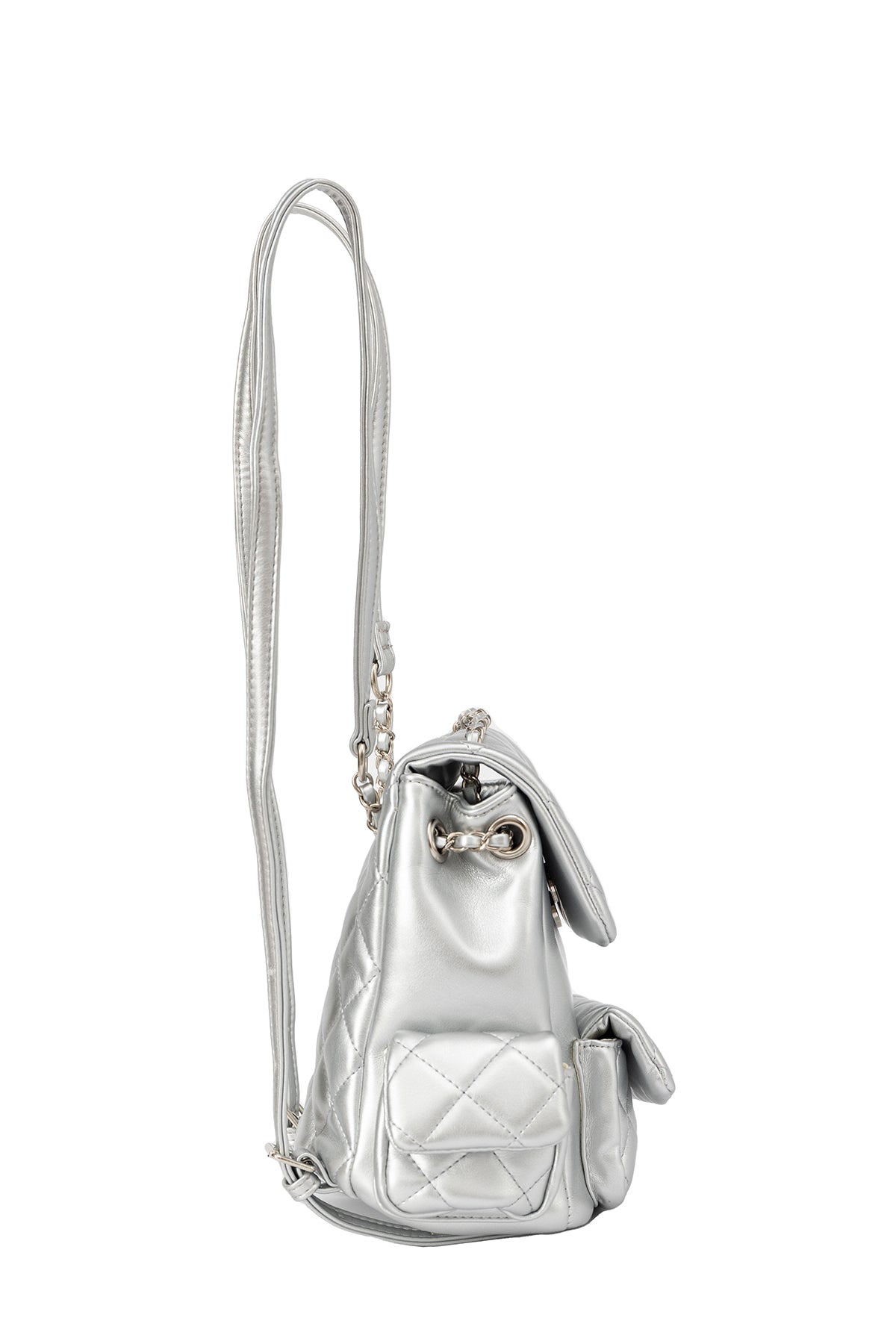 Lucchi Italy Women's Handbag Design - Silver Style 2