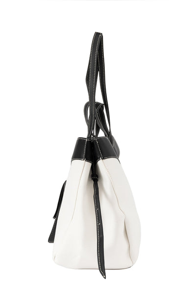 Lucchi Italy Women's Handbag Design - Black/White