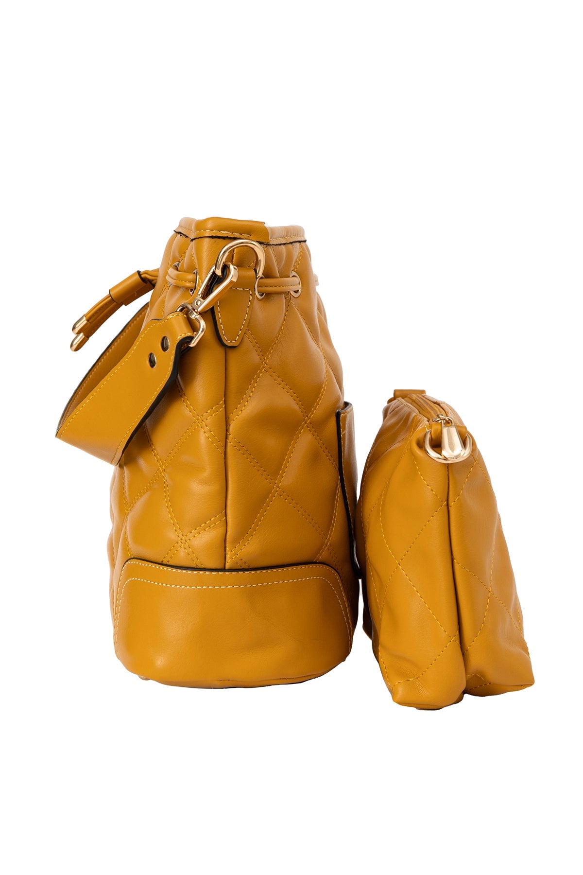 Lucchi Italy Women's Handbag Design - Mustard Style 2