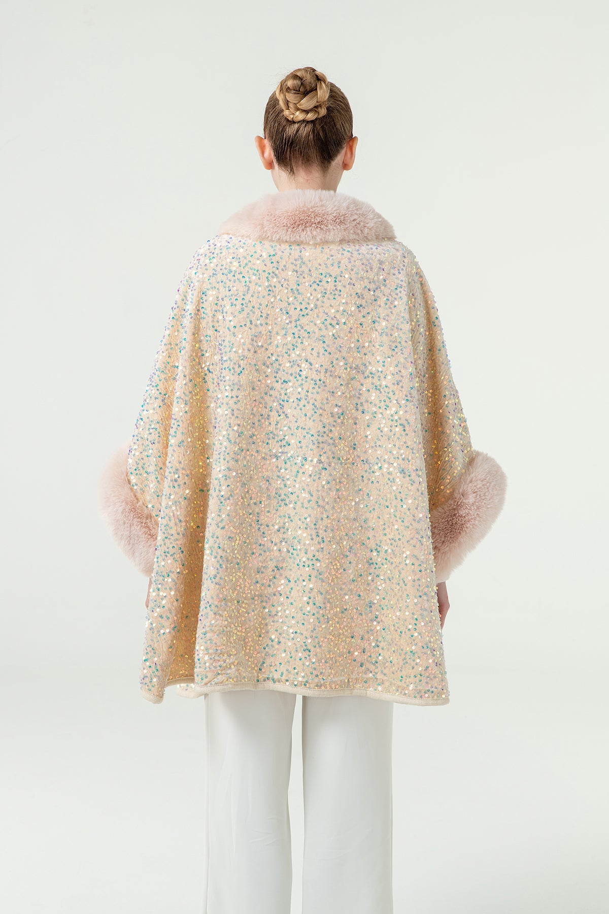 Lucchi Italy Women's Cape - Pink