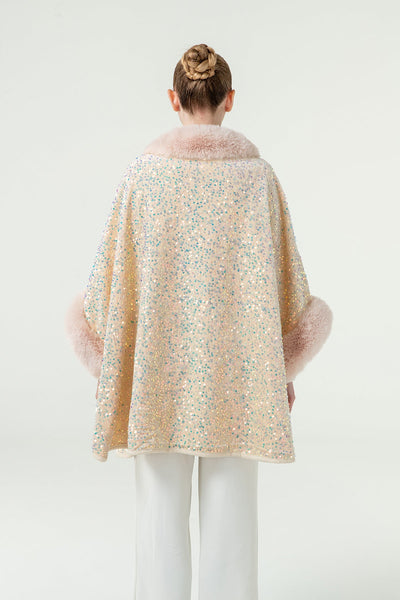 Lucchi Italy Women's Cape - Pink