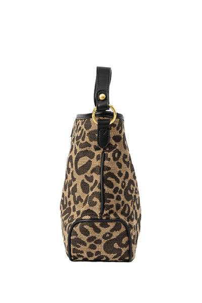 Lucchi Italy Women's Handbag Design - Leopard Print