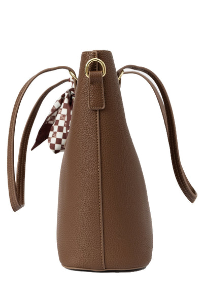 Lucchi Italy Women's Handbag Design - Chocolate Style 2